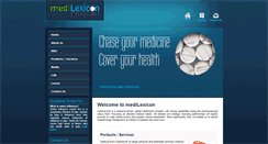 Desktop Screenshot of medilexicon.in