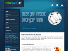 Tablet Screenshot of medilexicon.in
